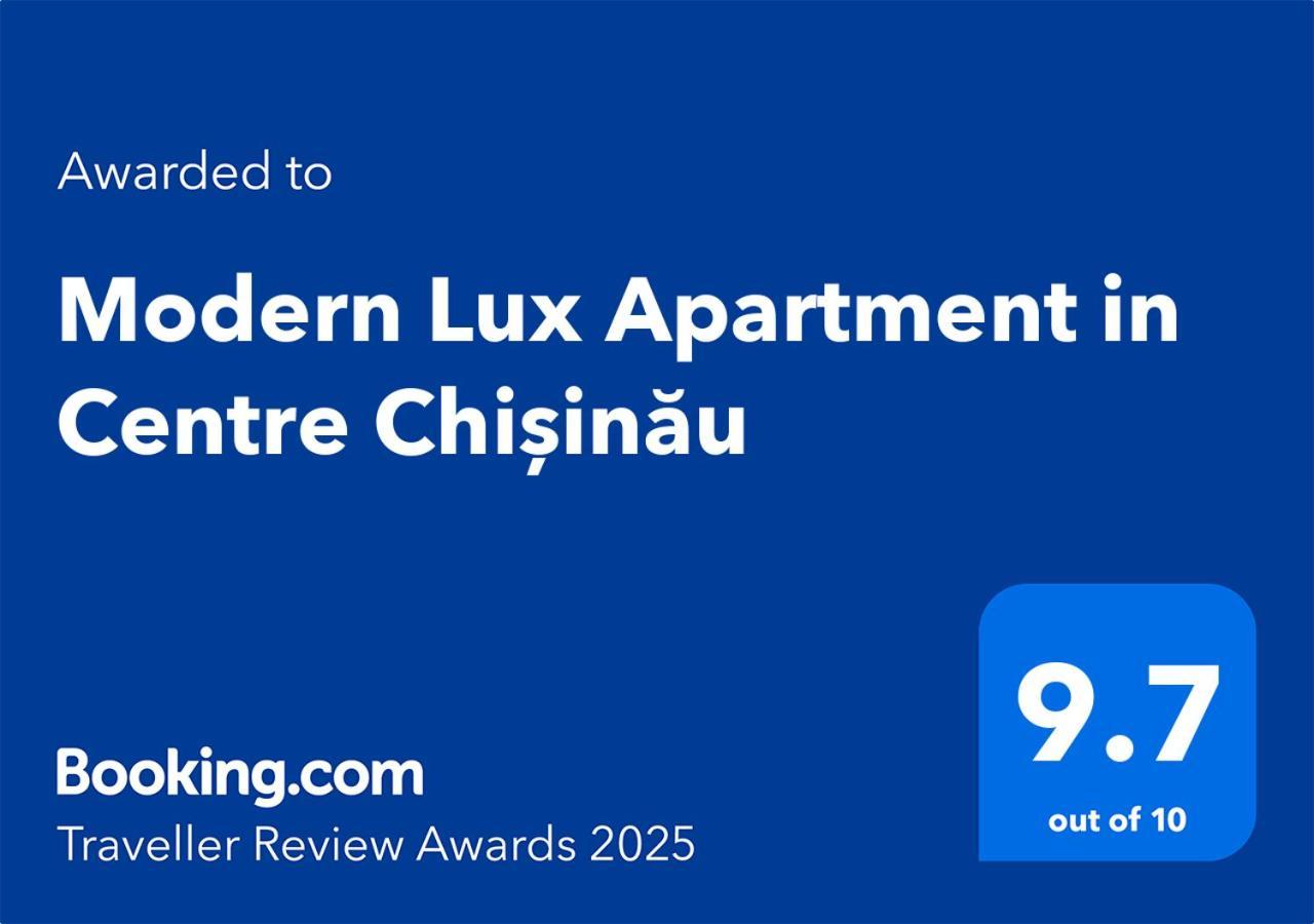 Rentnow Modern Lux Apartment In Centre Chişinău Eksteriør billede